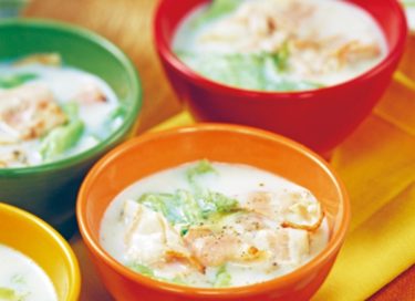 ダイエットに人気の豆乳スープレシピ！低糖質で高タンパク質